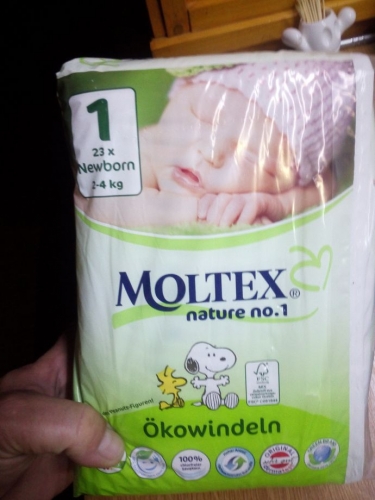 Plenky MOLTEX - velikost 1 (dovezeno ze SRN)